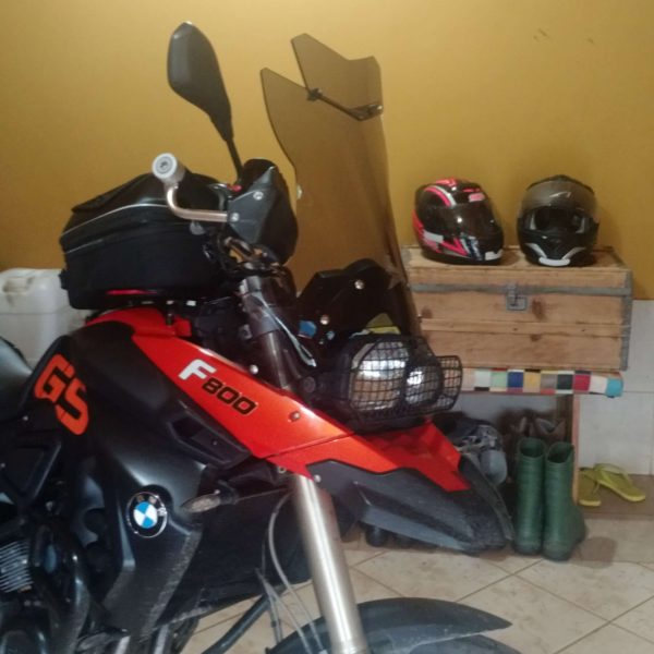 parabrisa moto motobolha BMW F800 GS fumê ride com defletor